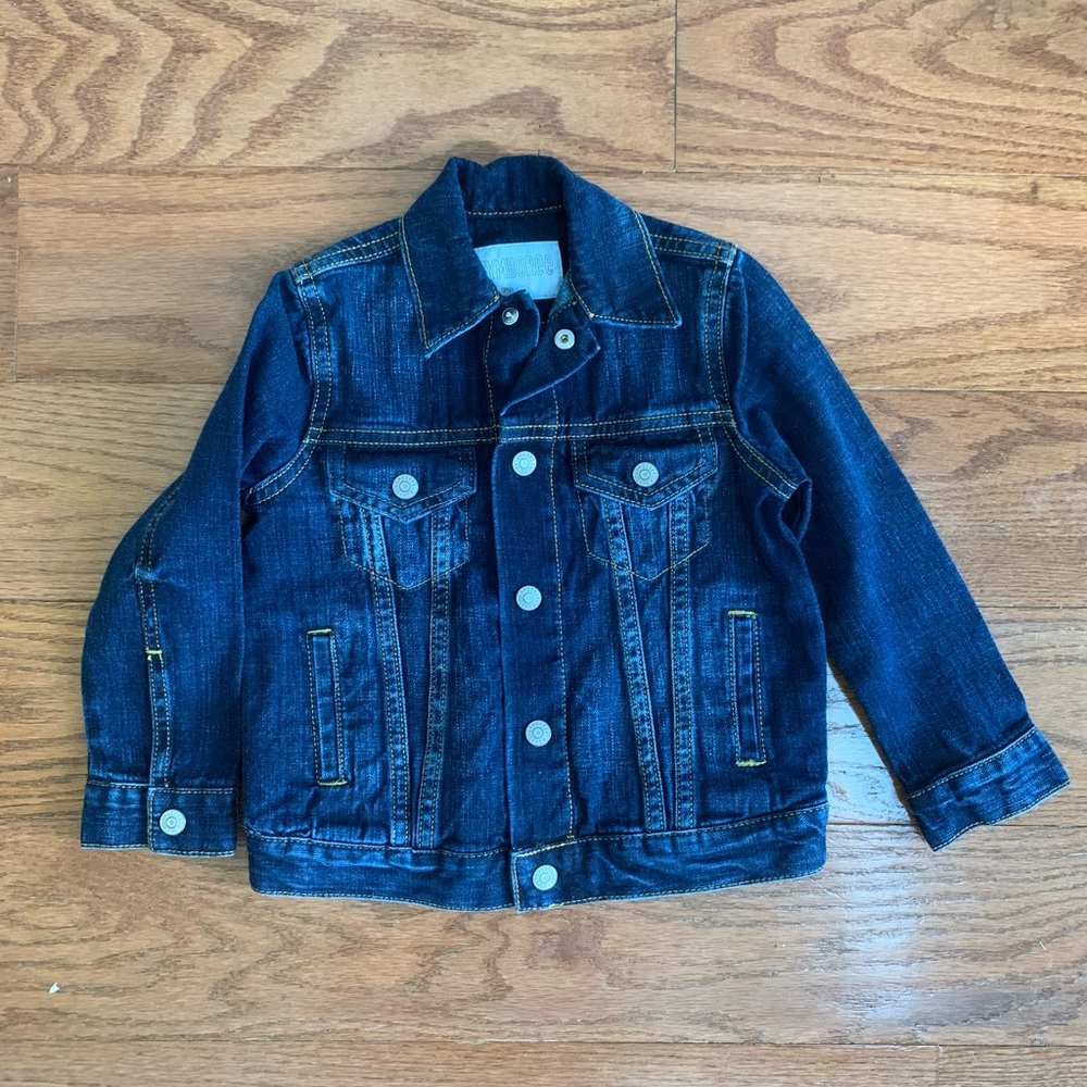NEW Dark Blue Denim Jacket Toddler Fall
